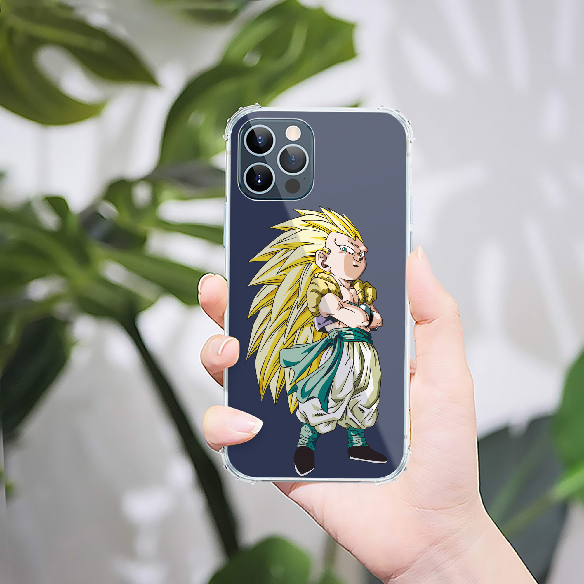 （画像用） ドラゴンボール ベジット DRAGON BALL Vegetto 【iPhone 12シリーズ対応】透明スマホケース（クリアソフトケース）